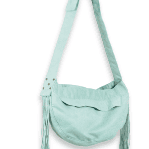 Cuddle Dog Carrier with Fringe in Mint